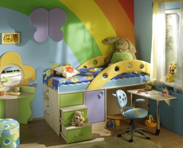 Как обставить маленькую детскую комнату
